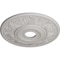 Ekena Millwork Vienna Ceiling Medallion (Fits Canopies up to 6 1/2"), 20"OD x 3 1/2"ID x 1 1/2"P, Ultra Pure White CM20VIUWF - alternate 3